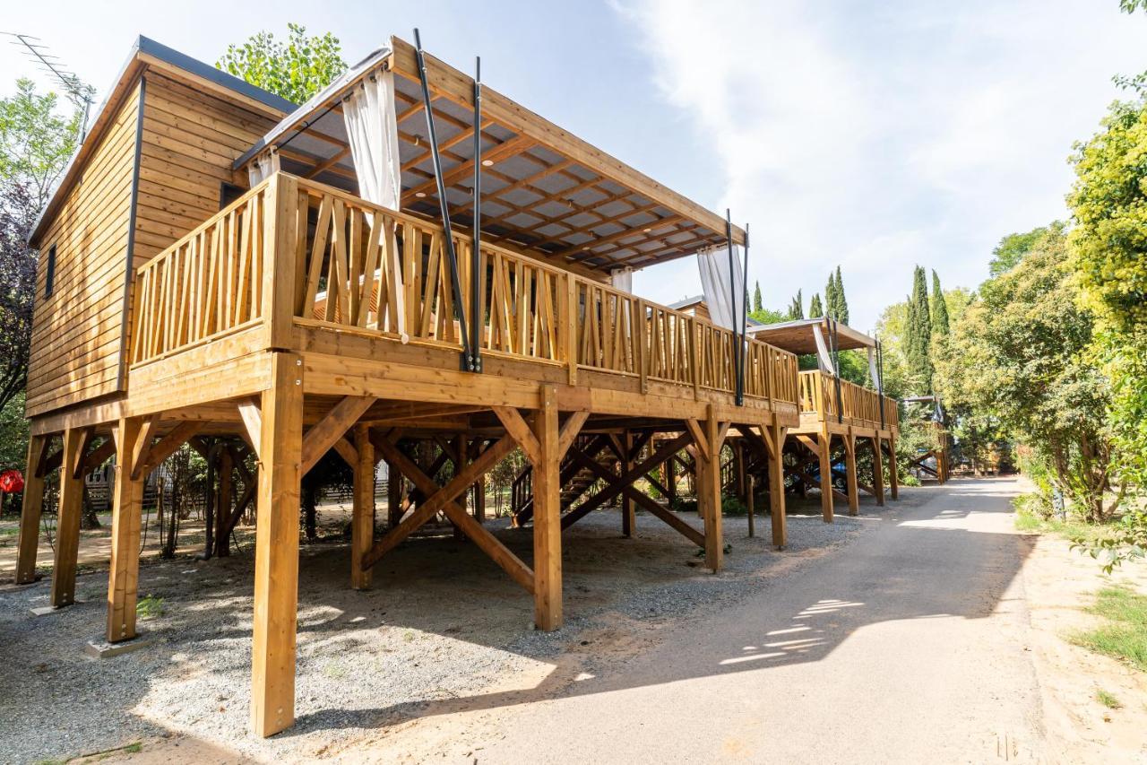 Camping Maeva Respire Ecolodge L'Etoile D'Argens Frejus Exterior photo